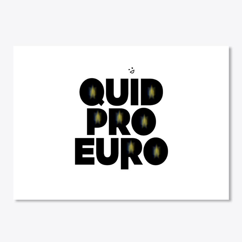 Quid Pro Euro Sticker